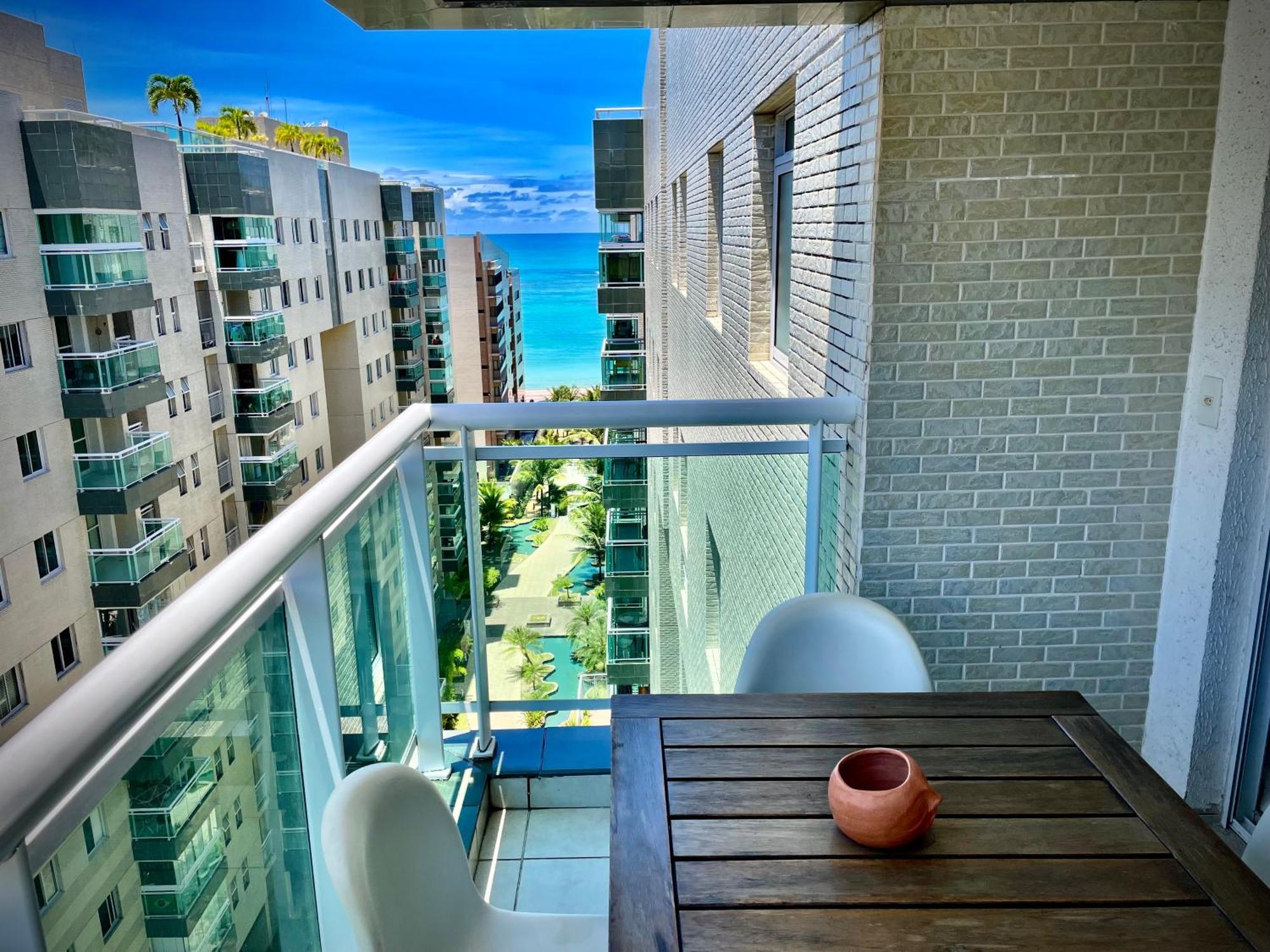 BEIRA MAR com AR e COZINHA COMPLETA perfeito HOME OFFICE Maceió Exterior foto
