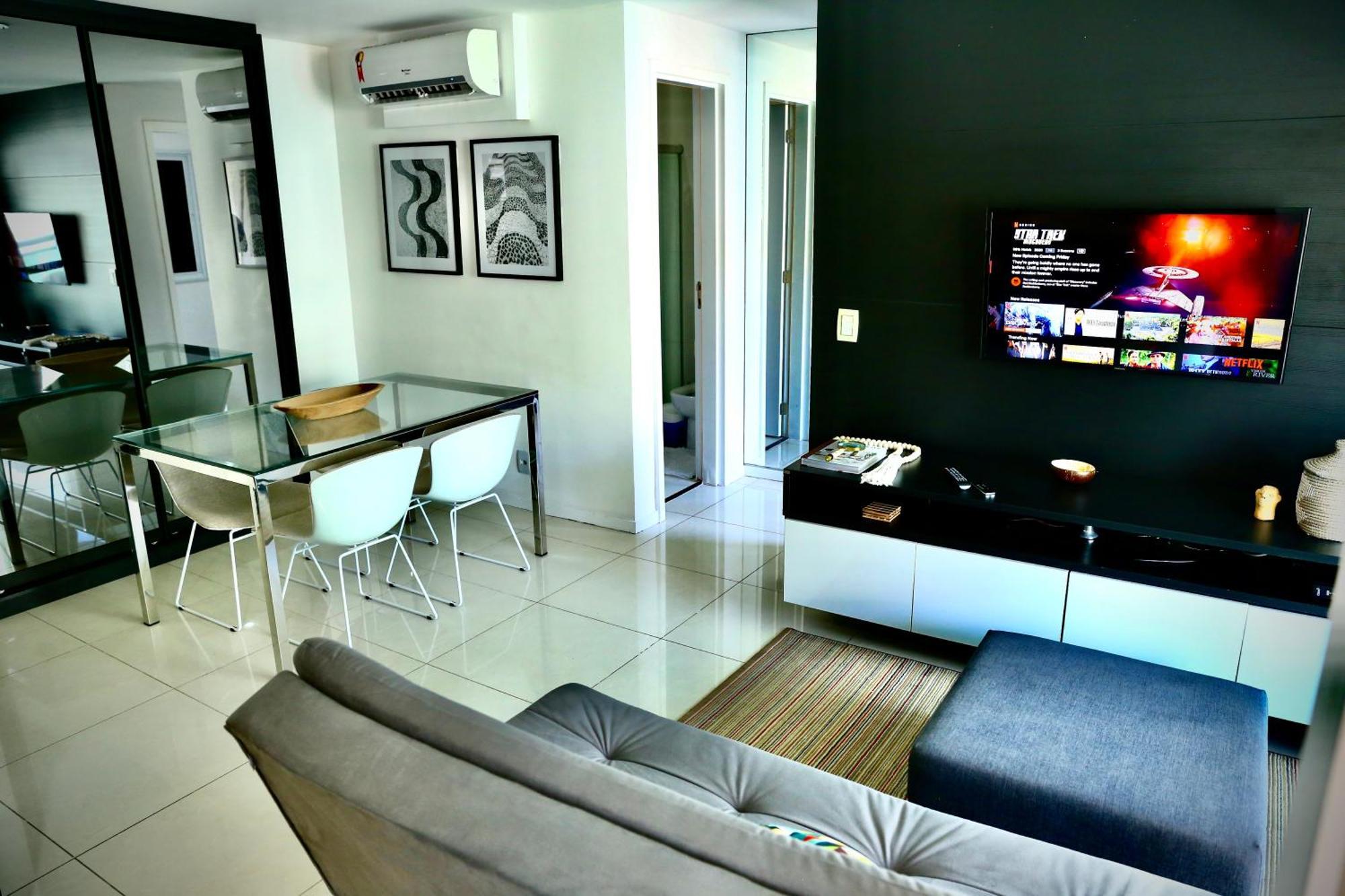 BEIRA MAR com AR e COZINHA COMPLETA perfeito HOME OFFICE Maceió Exterior foto