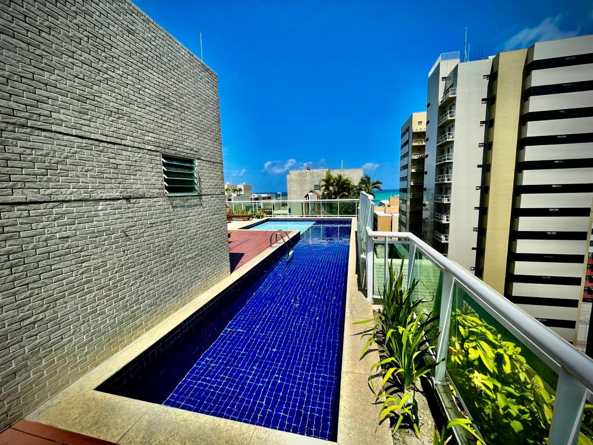 BEIRA MAR com AR e COZINHA COMPLETA perfeito HOME OFFICE Maceió Exterior foto