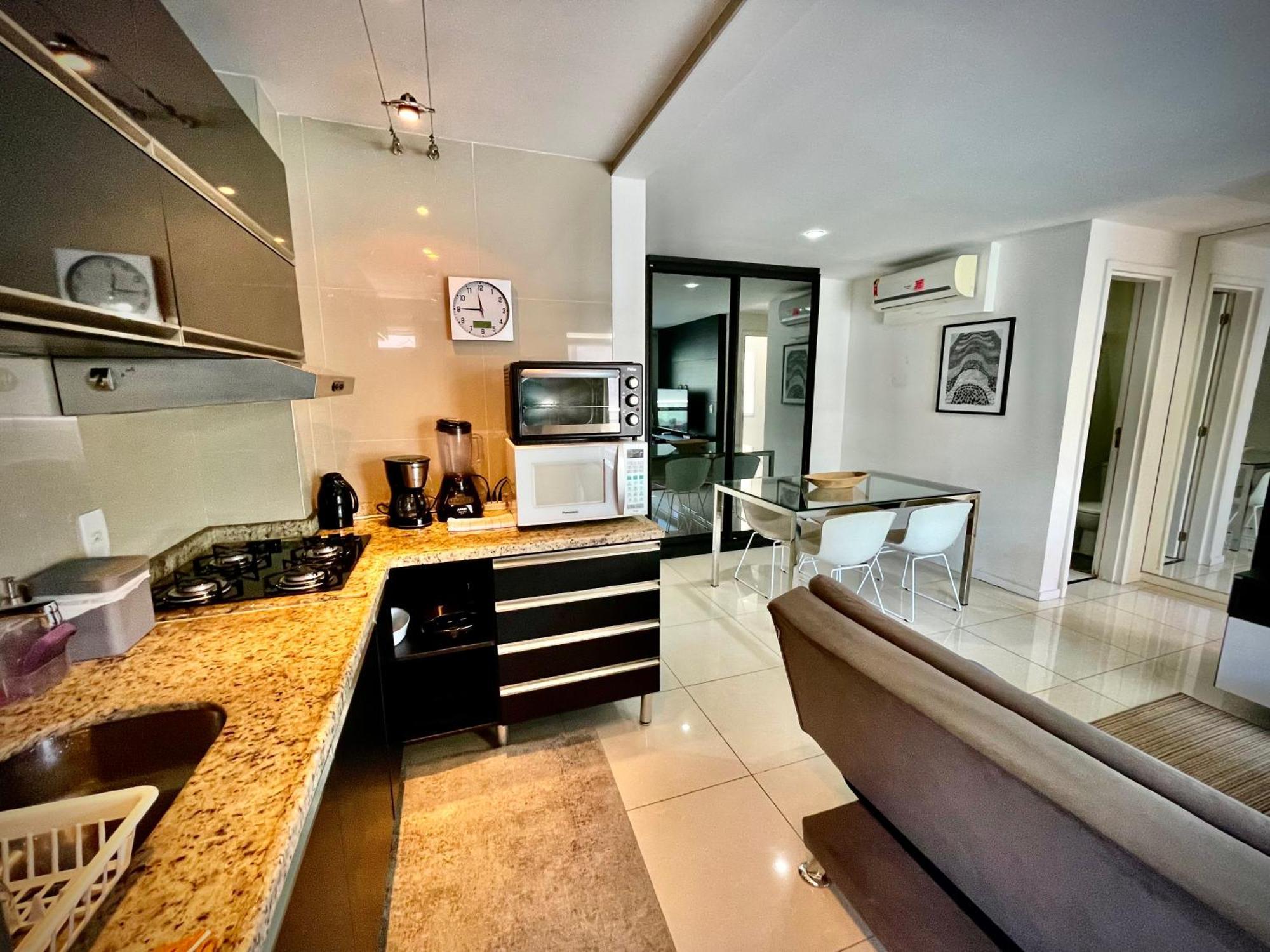 BEIRA MAR com AR e COZINHA COMPLETA perfeito HOME OFFICE Maceió Exterior foto